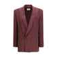 Purple Silk Blazer