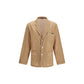 Beige Linen Top Sleepwear