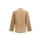 Beige Linen Top Sleepwear