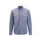 Blue Cotton Shirt