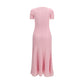 Multicolor Viscose Casual Dress