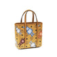 Beige Fabric Shoulder Bag
