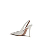 White Lamb Ovis Aries Aries High Heel Pumps