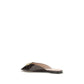 Brown Calf Leather Bos Taurus Flat Sandals