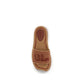 Brown Lamb Ovis Aries Aries Flat Sandals