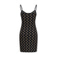 Black Polyamide Casual Dress