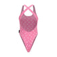 Multicolor Polyamide One-Piece Swimsuit