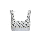 White Polyamide Sport Bra
