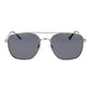 Silver Metal Sunglasses