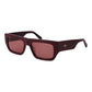 Burgundy Acetate Sunglasses