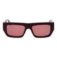 Burgundy Acetate Sunglasses