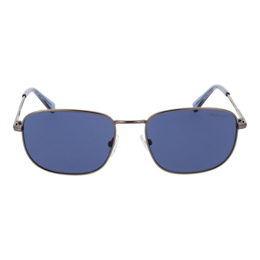 Gray Metal Sunglasses