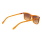 Orange Plastic Sunglasses