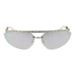 Silver Metal Sunglasses