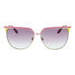 Rose Gold Metal Sunglasses