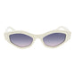 White Plastic Sunglasses