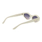White Plastic Sunglasses