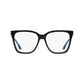 Black Plastic Glasses (Frames)