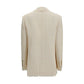 Beige Polyester Jacket