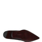 Black Exotic Leather Derby Men Dress Shoes