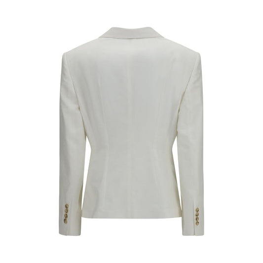White Cotton Blazer