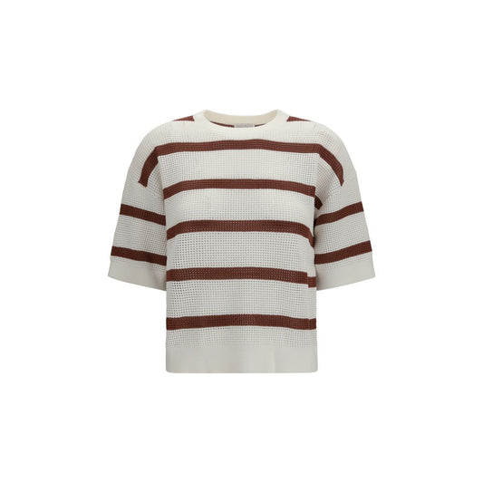 Brown Cotton Sweatshirt
