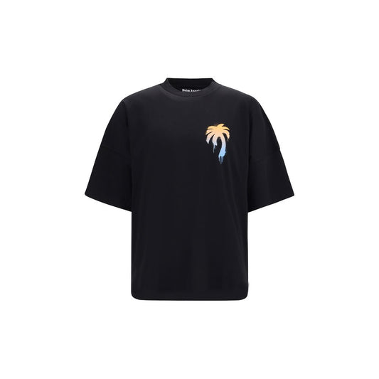 Black Cotton T-Shirt