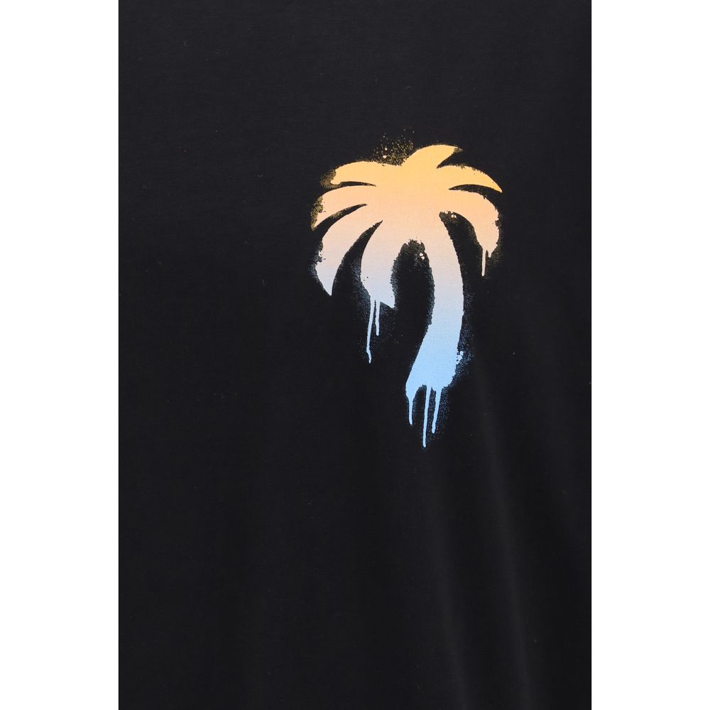 Black Cotton T-Shirt