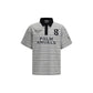 Gray Cotton Polo Shirt