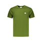 Green Cotton Mens T-Shirt