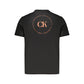 Black Cotton Men's T-Shirt
