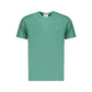 Green Cotton Mens T-Shirt