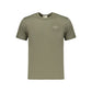 Green Cotton Men's T-Shirt
