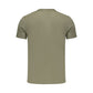 Green Cotton Men's T-Shirt