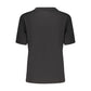 Black Cotton Women's T-Shirt