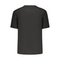 Black Cotton Womens T-Shirt