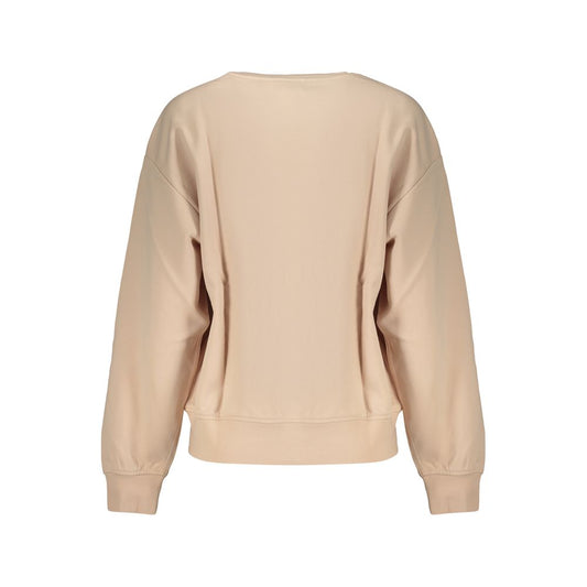 Pink Cotton Women's Sweatshirt