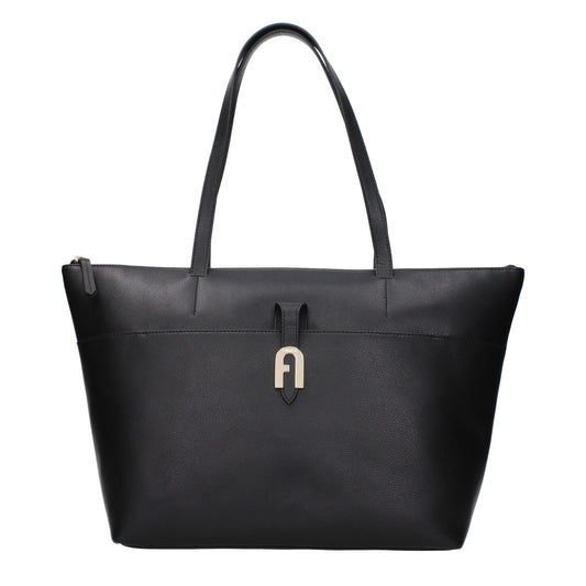 Black Leather Shoulder Bag