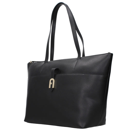 Black Leather Shoulder Bag