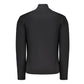 Black Cotton Men's Sweater