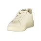 Beige Leather Women's Sneaker