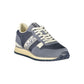 Blue Polyurethane Men's Sneaker