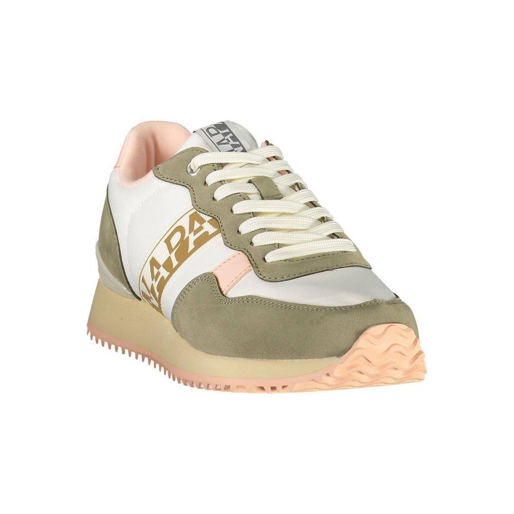 Bianco Polyester Womens Sneaker