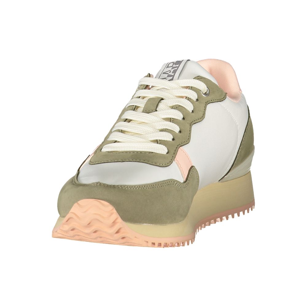 Bianco Polyester Womens Sneaker