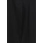 Black Viscose Sleveless Jacket