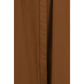 Brown Cotton Casual Dress