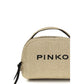 Beige Raffia Wallet