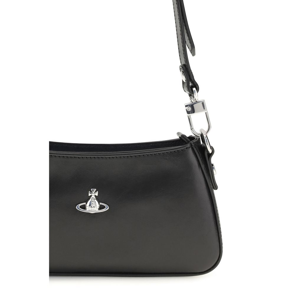 Black Calf Leather Bos Taurus Shoulder Bag