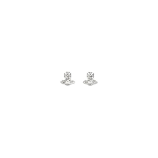 Silver Metal Earrings