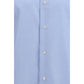 Blue Cotton Dress Shirt